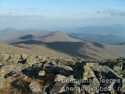 Вид с вершины Конжаковского Камня